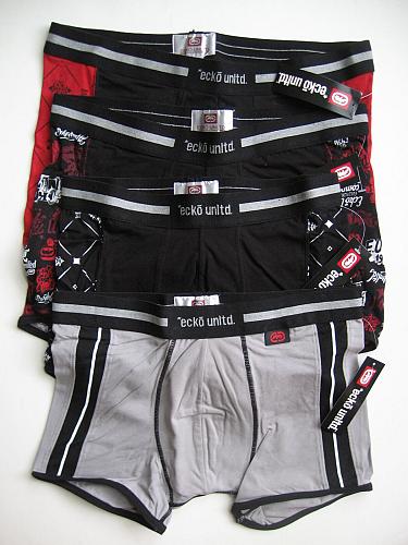 A95 Ecko Unltd NEW Men's Premium Cotton Logo Waistband Side Panel Trunk S M L XL