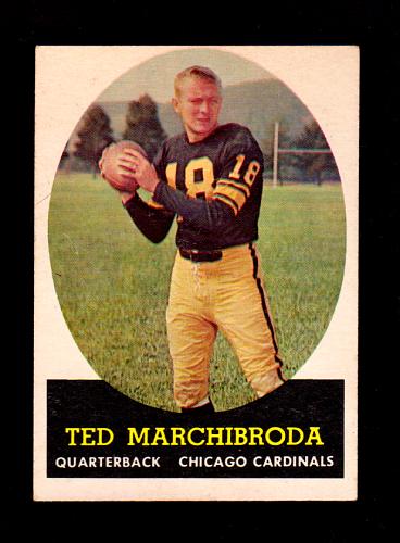 1958 Topps Ted Marchibroda #44 Chicago Cardinals NM
