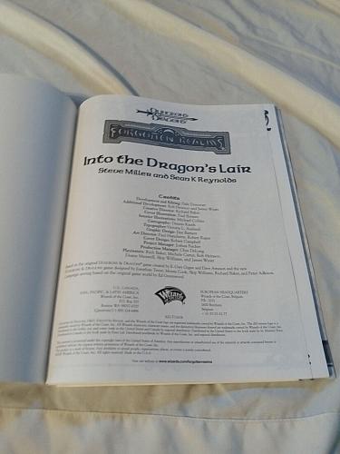 Advanced Dungeon & Dragons Forgotten Realms™: Into The Dragon's Lair Guidebook