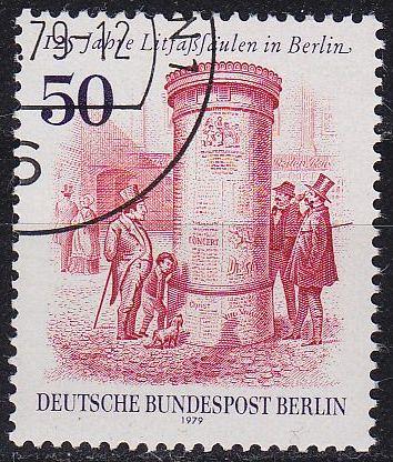 GERMANY BERLIN [1979] MiNr 0612 ( O/used )