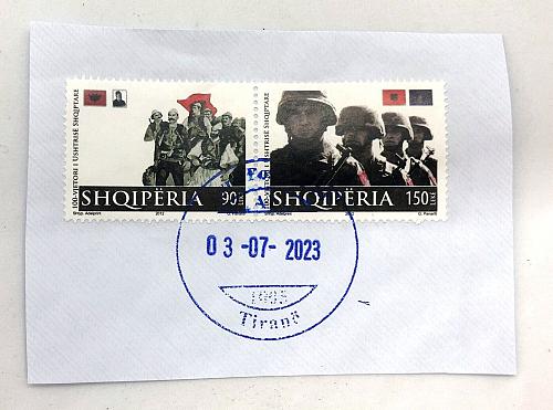 Albania Stamps 2012. Anniversary of the Albanian Army. Used Set MNH