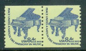 1615C 8.4c Piano Fine MNH Pair