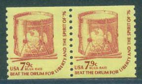 1615 7.9c Drum Fine MNH Pair