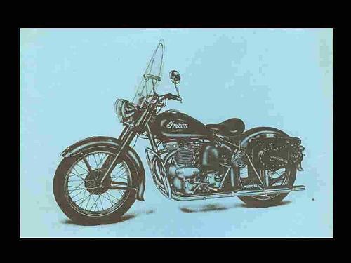 Indiano Scout 1944-1948 Parti List Moto Manuale per 1945 1946 1947 Servizio