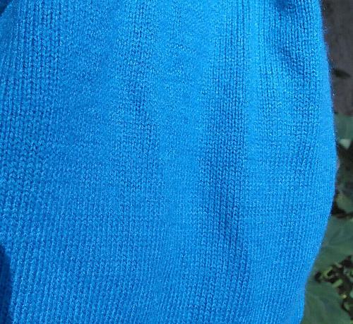 Women's Sag Harbor Blue/Green Pullover Long Sleeve Sweater Size Large