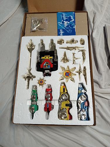 Vintage Voltron Defenders Of The Universe 5 Lion Set 1997-With Box