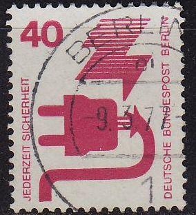 GERMANY BERLIN [1971] MiNr 0407 ( O/used ) Unfall