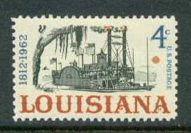 1197 4c Louisiana Fine MNH