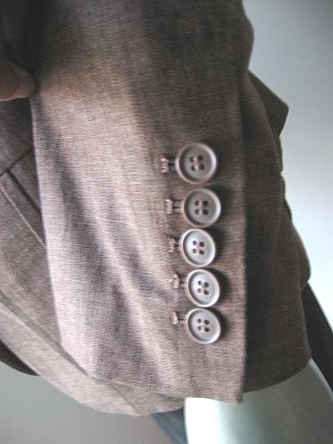 Worthington NEW Women Brown Lined Long Sleeves 2Pocket 1Button Front Blazer M PR