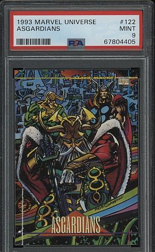 1993 Marvel Universe #122 Asgardians PSA 9 MINT