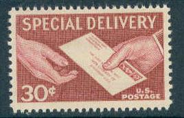 E21 30c Hands Fine MNH Plt/4 LR 25797 F15278