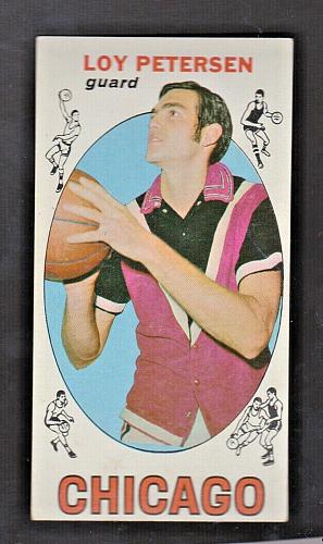 1969 Topps Basketball #37 Loy Peterson Bulls
