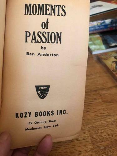 Moments of Passion by Ben Anderton, 1962