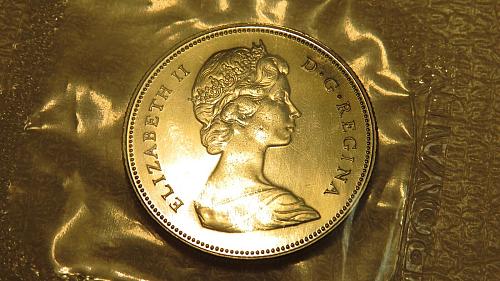 1969 Canada 50cents Nickel Half Dollar 50Cent 50c Sealed Canadian MS 66 UNC