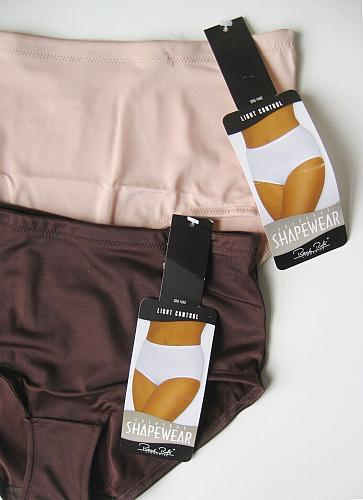SH027 Rene Rofe NEW Women's Everyday Shapewear Light Control Briefs Nude Choco