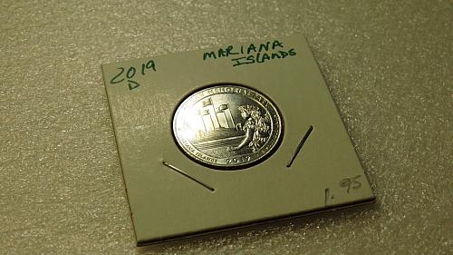 2019P Washington Quarter 25 cent 25 cents 25c American Memorial Park Northern