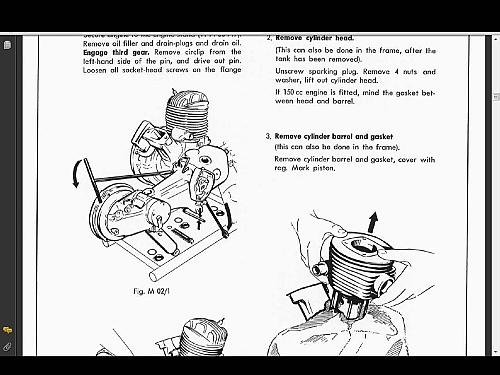 NSU PRIMA D SCOOTER REPAIR PARTS OPERATION MANUALS 150pg w Maintenance & Service
