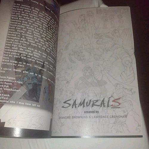 Samurais Season 1 Old Beginnings By De'Andre Browning
