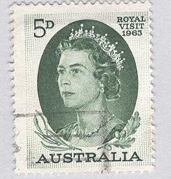 Australia Bird green one Used (BP90030)