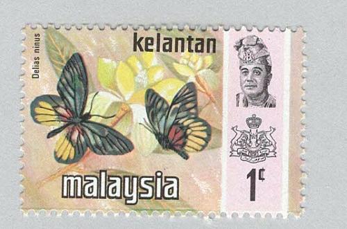 Malaysia Kelantan 98 Butterflies MNH 2 (BP97505)