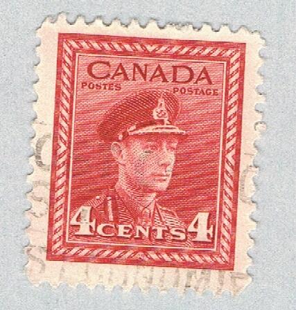 Canada 254 Used King George VI 2 1942 (BP59626)