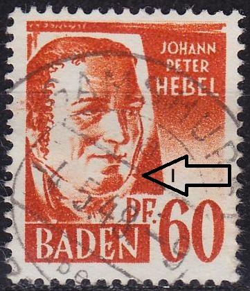 GERMANY Alliiert Franz. Zone [Baden] MiNr 0010 yv I ( O/used ) [01]