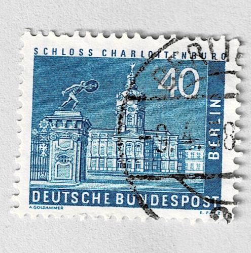 Germany Building blue 40 Used (BP91132)