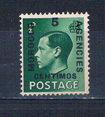 Great Britain Morocco Agencies 78 Unused Overprint 1936 (G0383)+