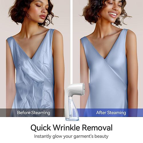 HiLIFE Steamer for Clothes Handheld Clothes Steamer with Large 300ml Tank 110...