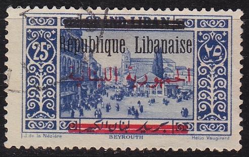 LIBANON LEBANON LIBAN [1928] MiNr 0133 ( O/used )