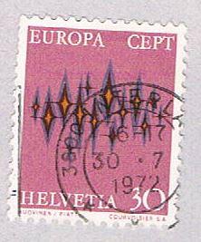 Switzerland 544 Used Europa 1972 (BP2881)