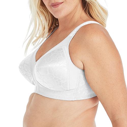 Playtex Women's 18 Hour Ultimate Shoulder Comfort Wireless US4693 Bra White 44DD