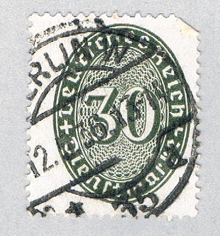 Germany O77 Used Numeral 30 1927 (BP59101)