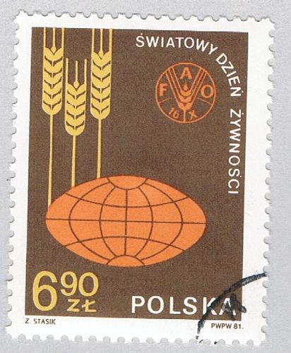 Poland 2487 Used World Food Day 1 1981 (BP85202)