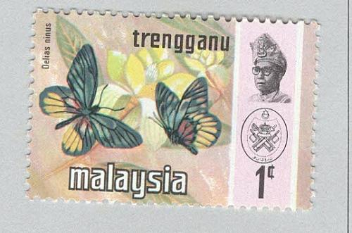 Malaysia Trengganu 96 Butterflies MNH 1 (BP97207)