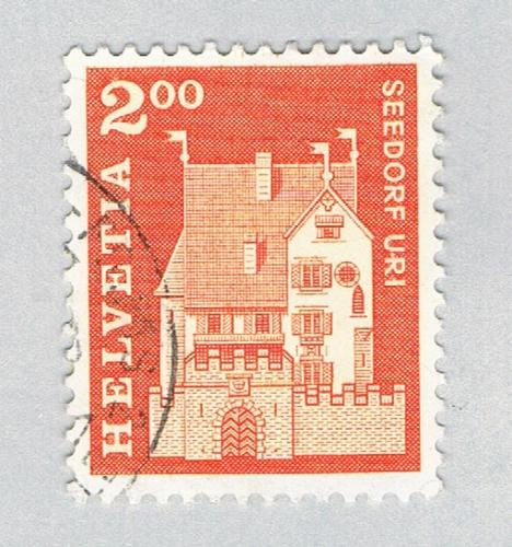 Switzerland House orange 200 1 (AP127207)