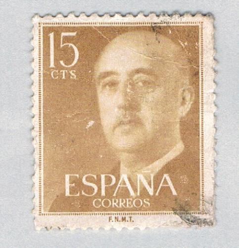 Spain General Franco bis 15c (AP126812)