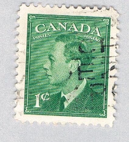 Canada King George VI green 1c (AP127726)
