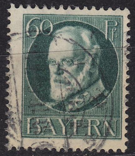 GERMANY Bayern Bavaria [1916] MiNr 0102 II A ( O/used )