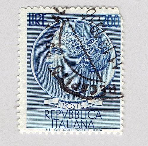 Italy 689 Italia 1955 Used (BP92209)