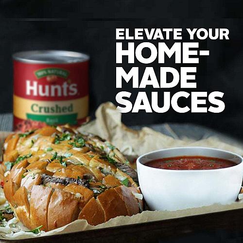 Hunt's Crushed Tomatoes with Basil 28 oz Can