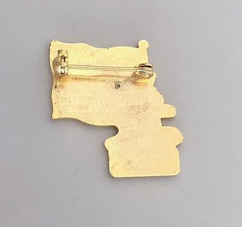 Ireland Flag Coca-Cola 1984 Sponsor. Los Angeles USA Olympic Pin