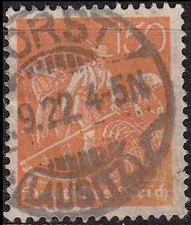 GERMANY REICH [1921] MiNr 0169 ( O/used )