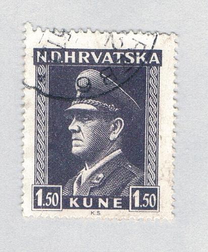 Croatia 65 Used Ante Pavelich 1 1943 (BP85215)