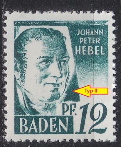 GERMANY Alliiert Franz. Zone [Baden] MiNr 0004 yv II ( **/mnh )