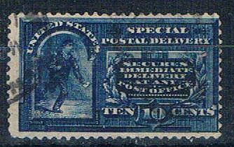 US E5 Used Special Delivery 10c 5 1895 CV 12.50 (U0395)