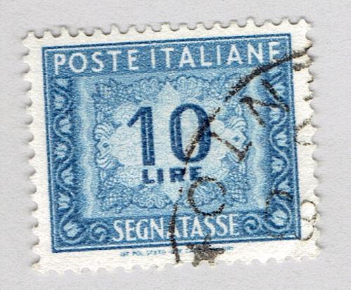 Italy J86 Coat of Arms 1955 Used (BP92142)