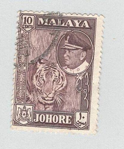 Malaya Johore 163 1960 Sultan Ishmail Used (BP89712)