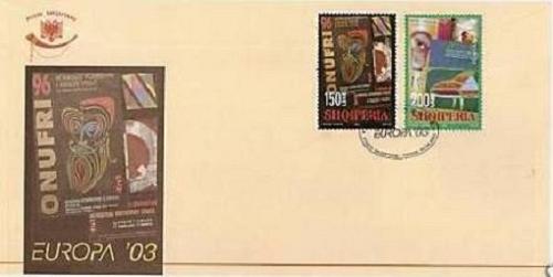 Albania 2003. EUROPA 2003 Poster Art. FDC Set MNH