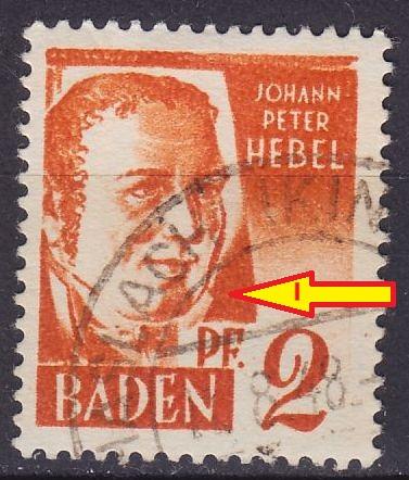 GERMANY Alliiert Franz. Zone [Baden] MiNr 0014 ya I ( O/used )